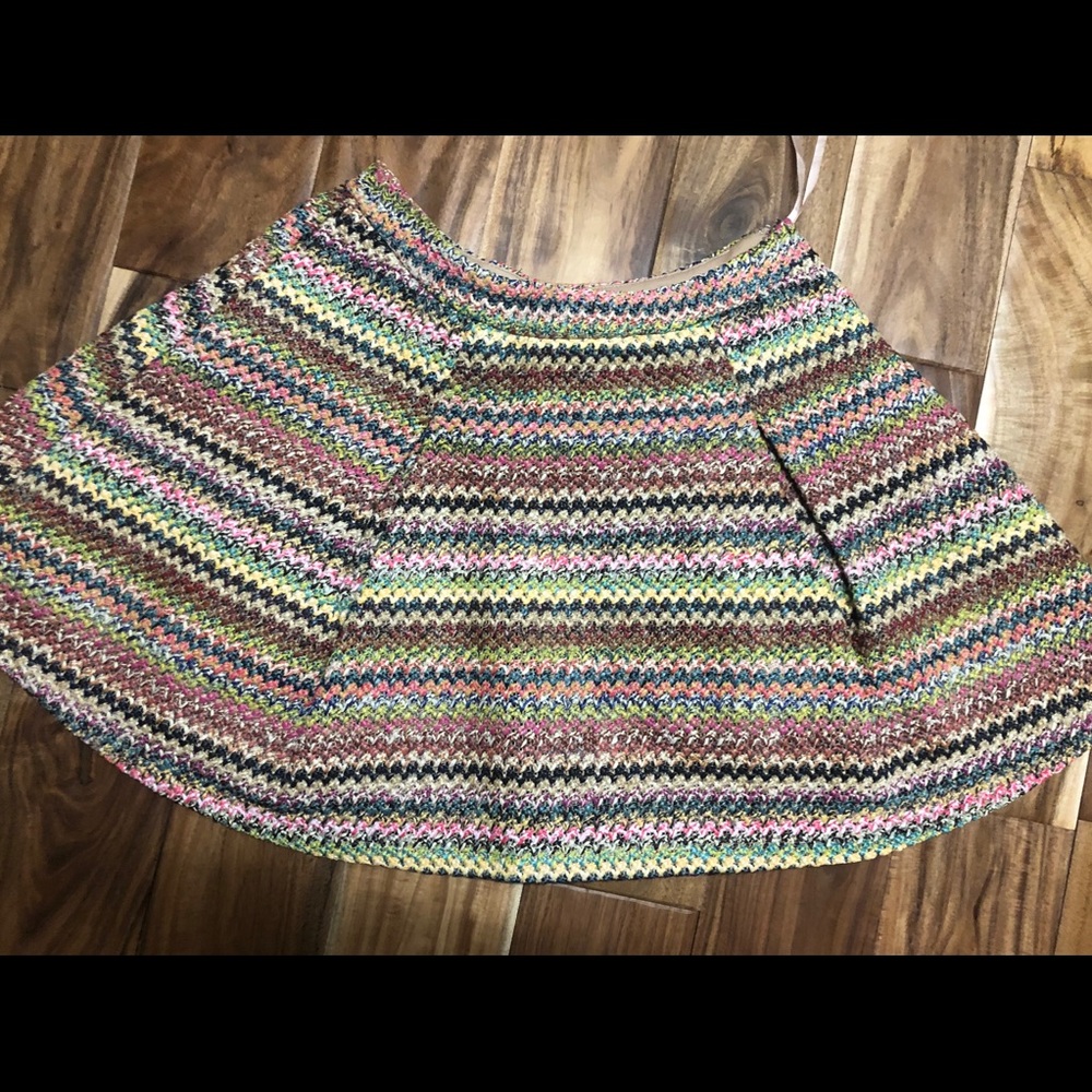 Multiple color skirt